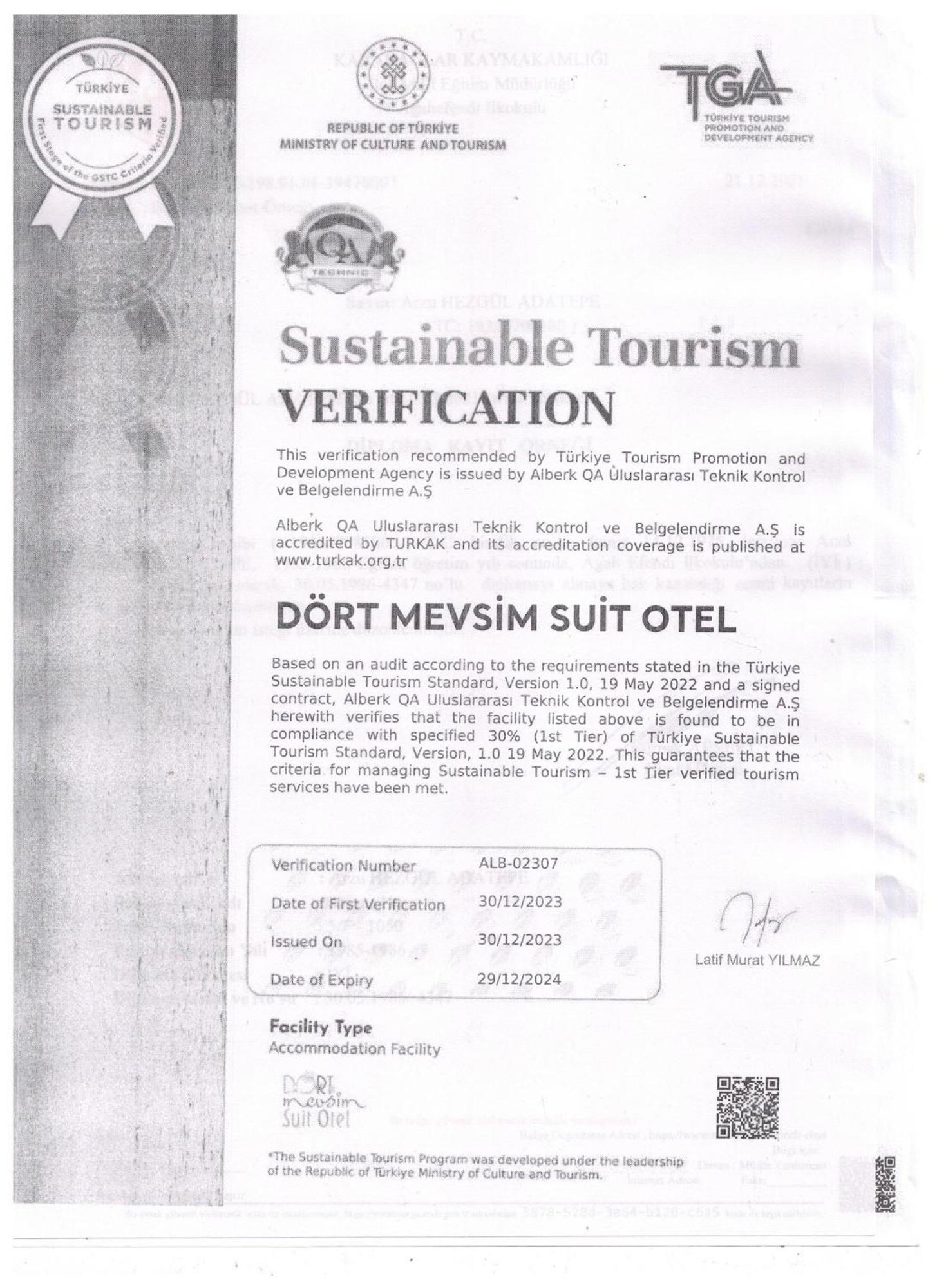 Dort Mevsim Suit Hotel Çanakkale Eksteriør bilde
